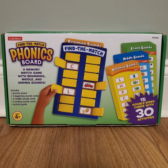Lakeshore Sight Word Bingo & Phonics Board - Picture 4 of 6